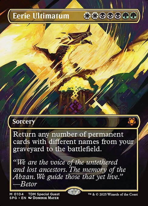 Eerie Ultimatum (SPG) (104) / Borderless
