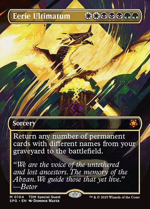Eerie Ultimatum (SPG) (104) / Borderless