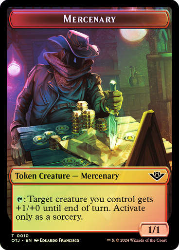 Mercenary // Vampire Rogue (TOTJ) / Foil