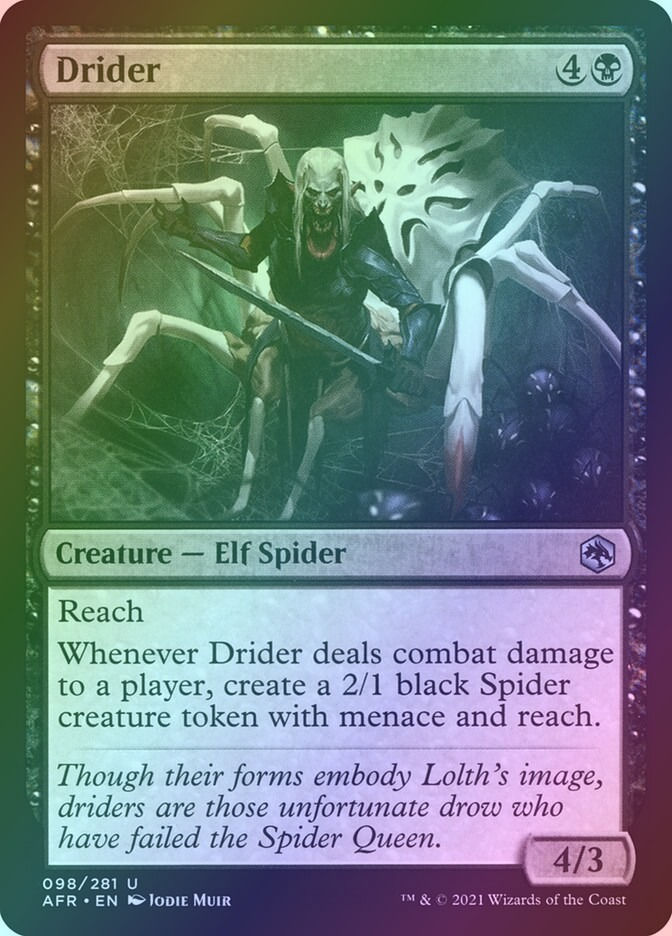 Drider (AFR) (98) / Foil