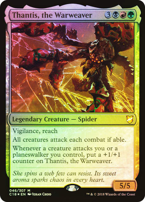 Thantis, the Warweaver (c18) / Foil