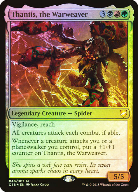 Thantis, the Warweaver (c18) / Foil