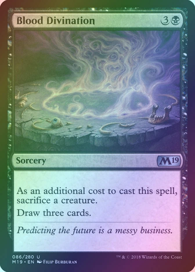 Blood Divination (M19) (86) / Foil