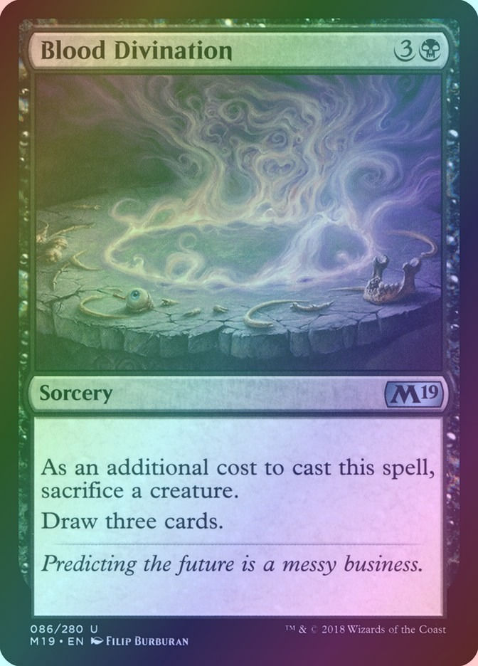Blood Divination (M19) (86) / Foil