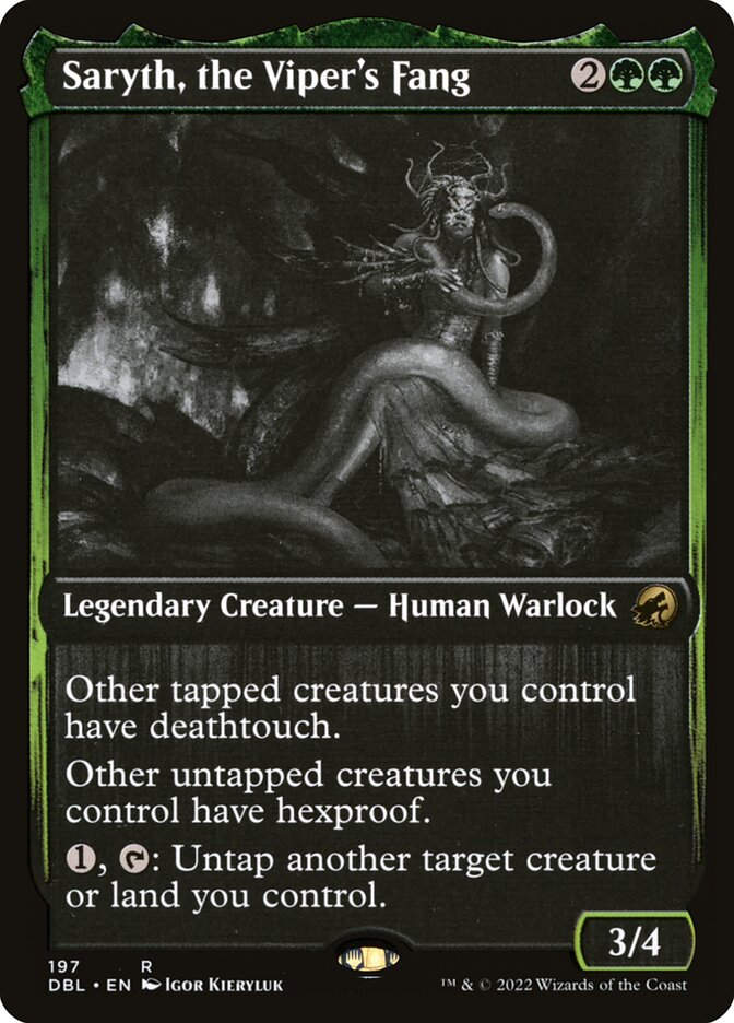 Saryth, the Viper's Fang (DBL) (197)