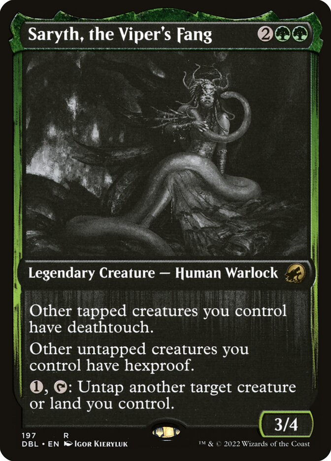 Saryth, the Viper's Fang (DBL) (197)