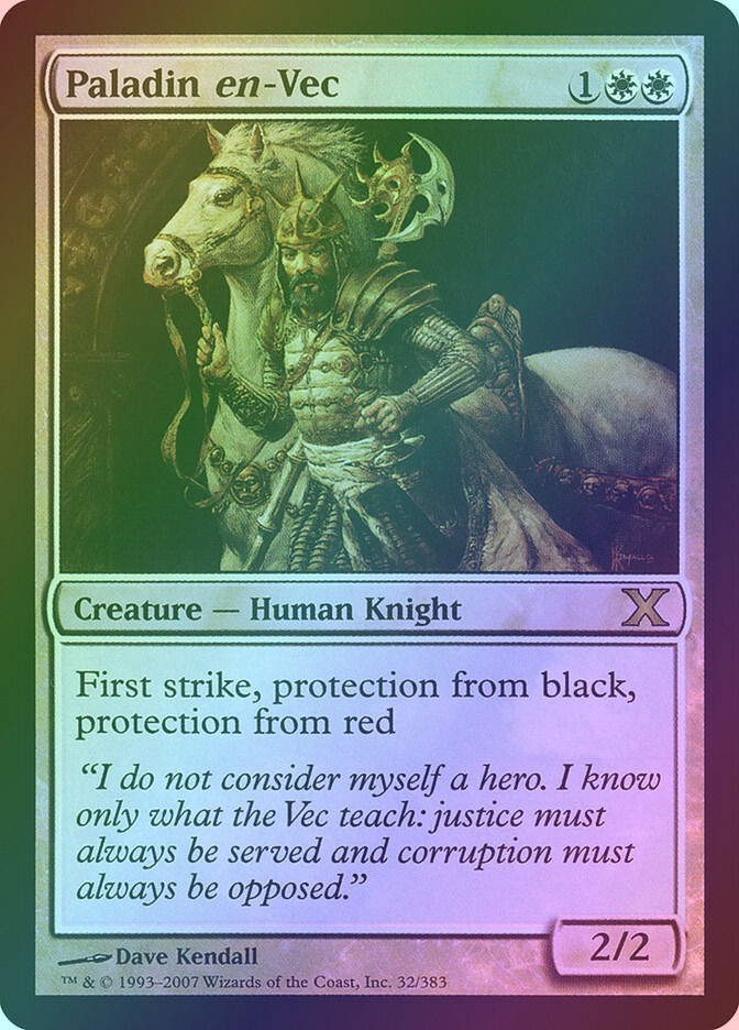 Paladin en-Vec (10E) (32★) / Foil