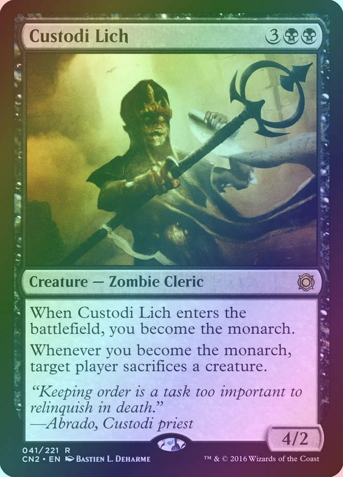 Custodi Lich (CN2) (41) / Foil