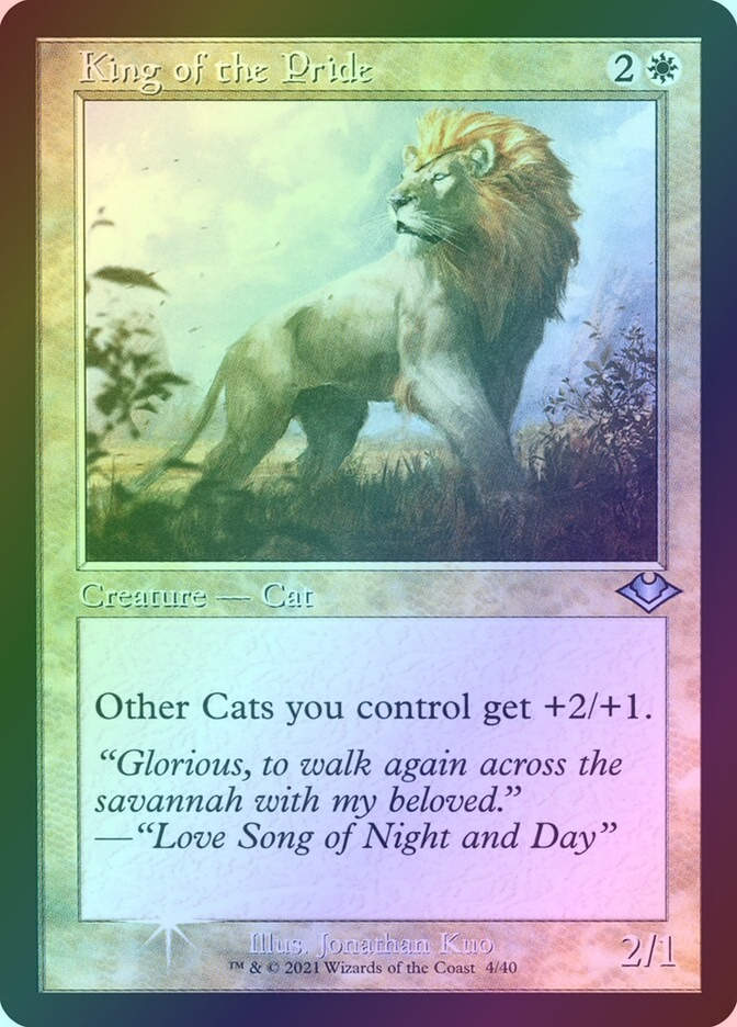 King of the Pride (H1R) (4) / Foil