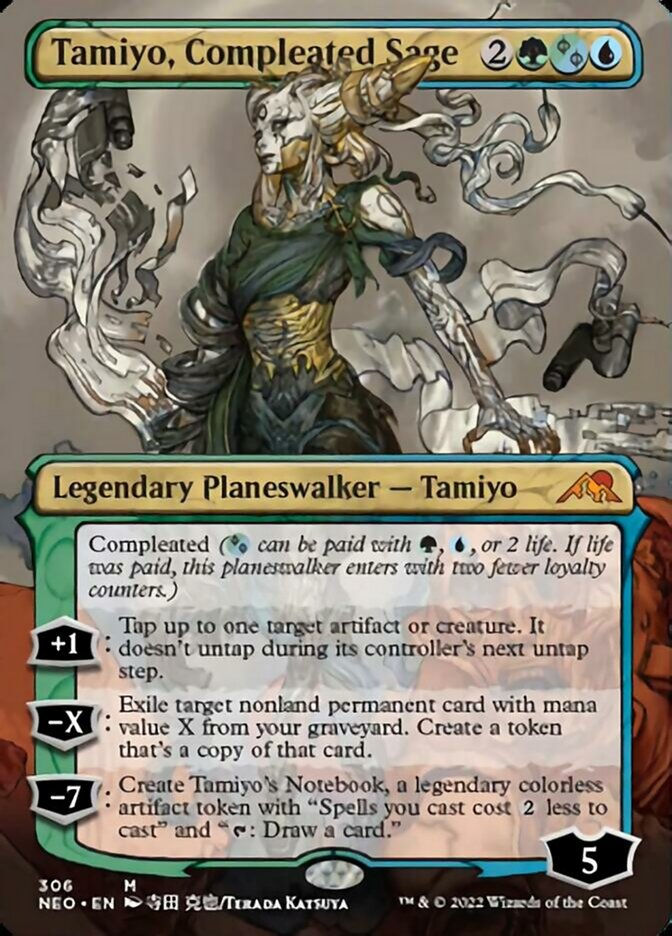 Tamiyo, Compleated Sage (NEO) / Borderless