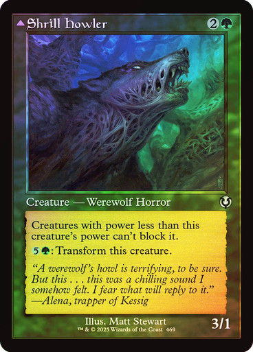 Shrill Howler // Howling Chorus (INR) (469) / Foil Retro — cara 1 de 2