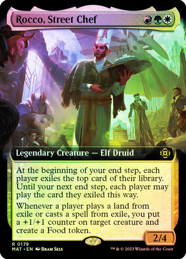 Rocco, Street Chef (MAT) / Extended Art / Foil
