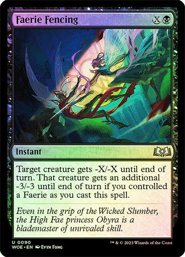 Faerie Fencing (woe) / Foil