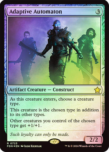 Adaptive Automaton (FDN) (723) / Foil (Starter)