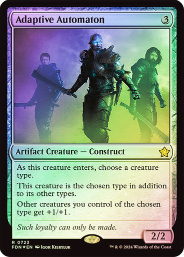 Adaptive Automaton (FDN) (723) / Foil (Starter)