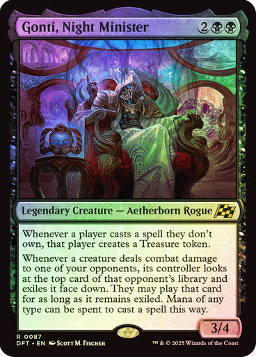 Gonti, Night Minister (DFT) (87) / Foil
