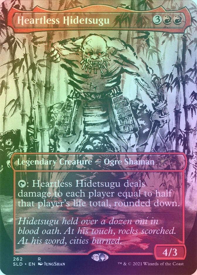 Heartless Hidetsugu (SLD) (262) / Borderless / Foil