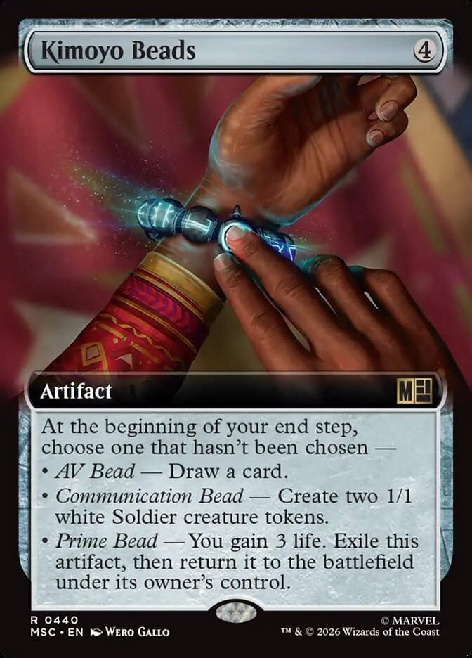 Kimoyo Beads (MSC) (440) / Extended Art
