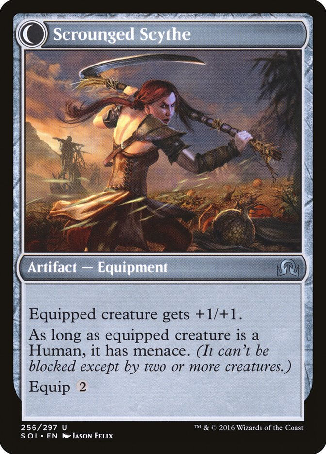 Harvest Hand // Scrounged Scythe (SOI) (256) — cara 2 de 2