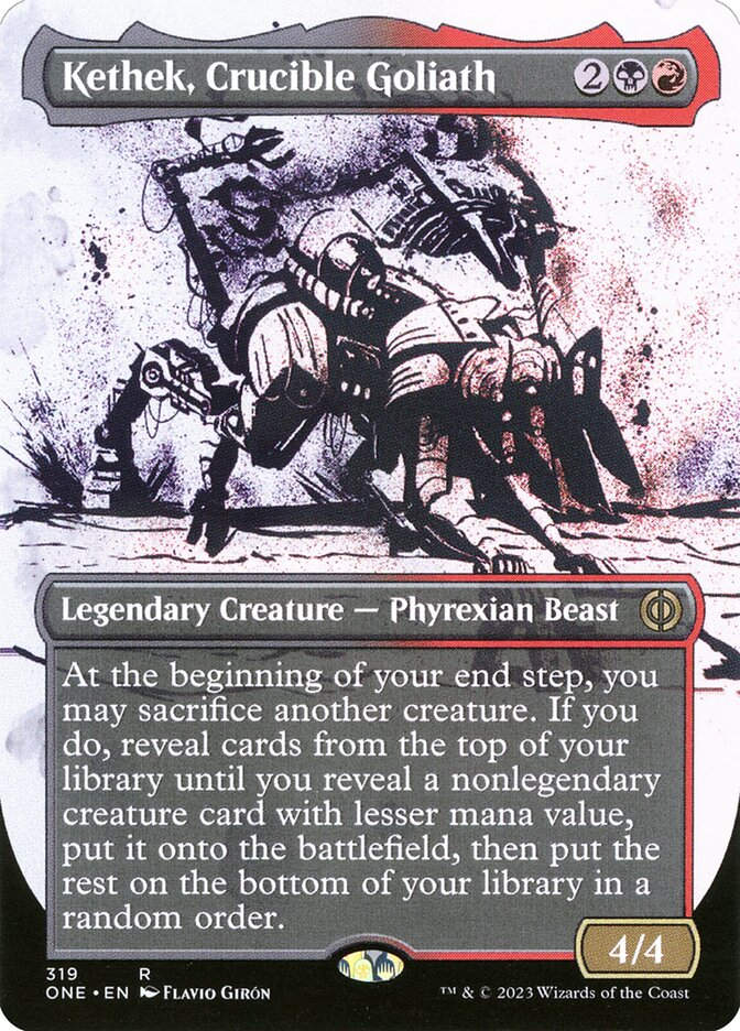 Kethek, Crucible Goliath (ONE) (319) / Borderless / Showcase