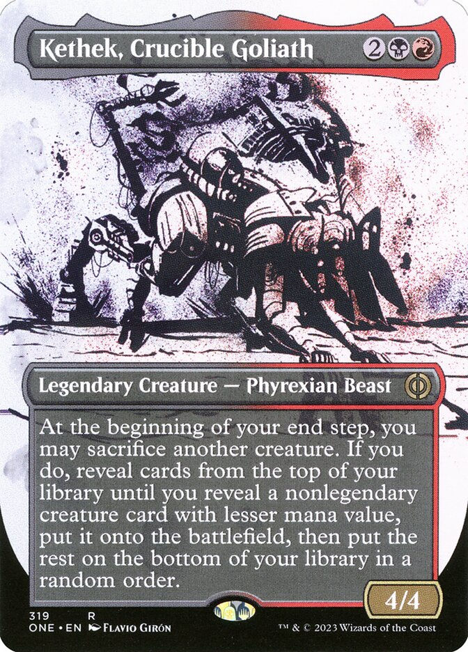 Kethek, Crucible Goliath (ONE) (319) / Borderless / Showcase