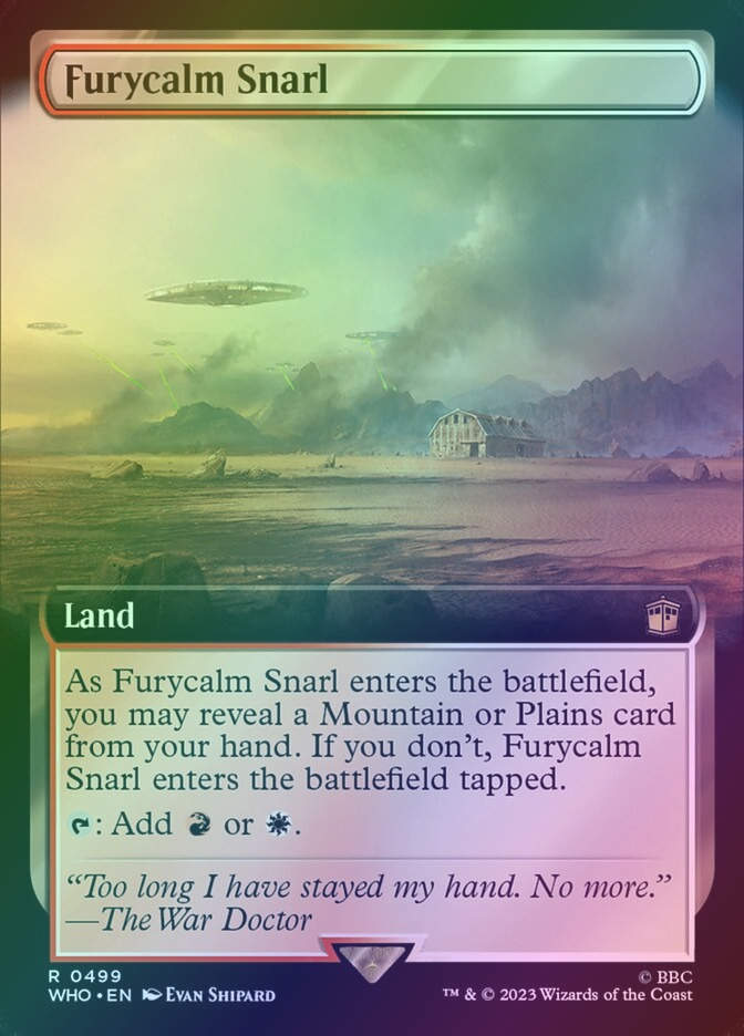 Furycalm Snarl (WHO) (499) / Extended Art / Foil