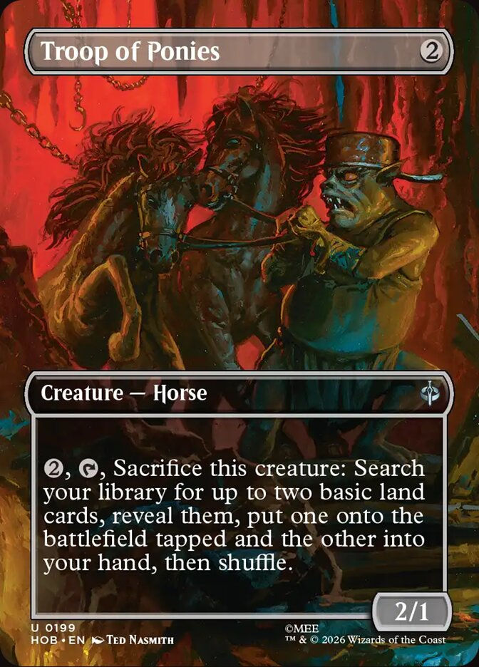 Troop of Ponies (HOB) (199) / Borderless