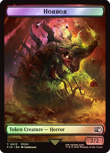 Hero Token T06 // Horror (TFIN) / Foil — cara 2 de 2