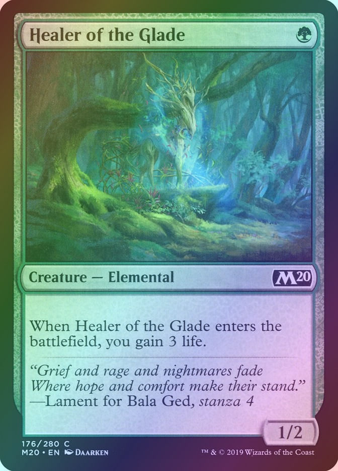 Healer of the Glade (M20) (176) / Foil