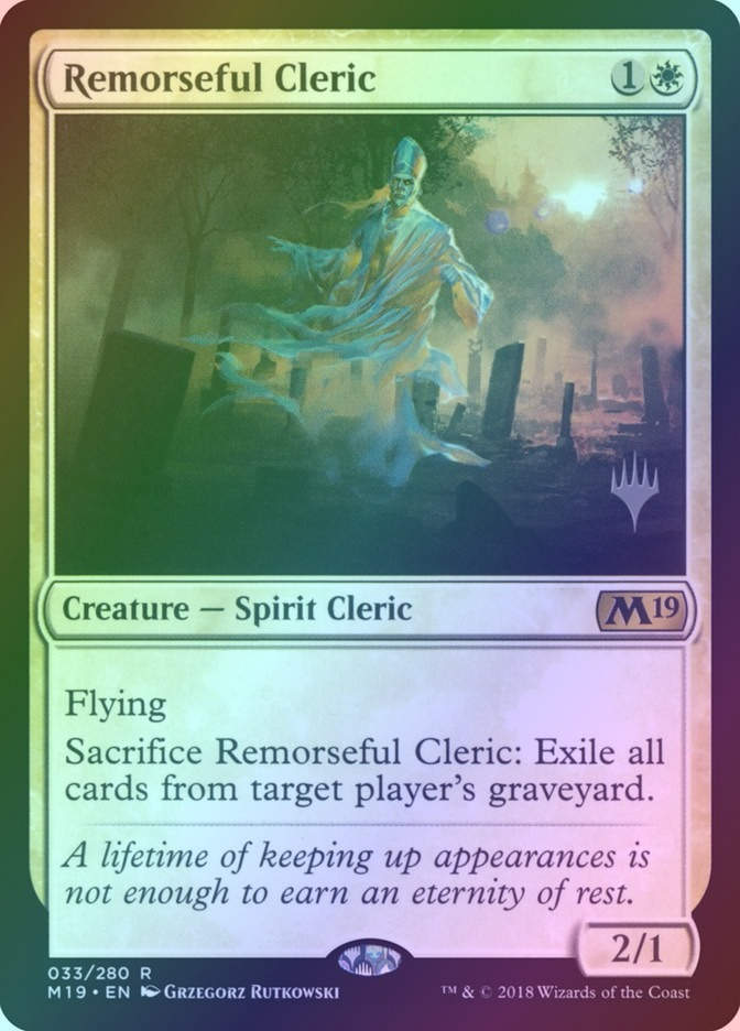Remorseful Cleric (PM19) (33p) / Foil