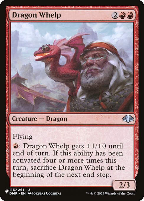 Dragon Whelp (PLST) (DMR-116)