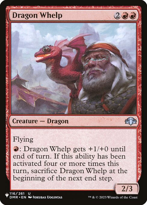 Dragon Whelp (PLST) (DMR-116)