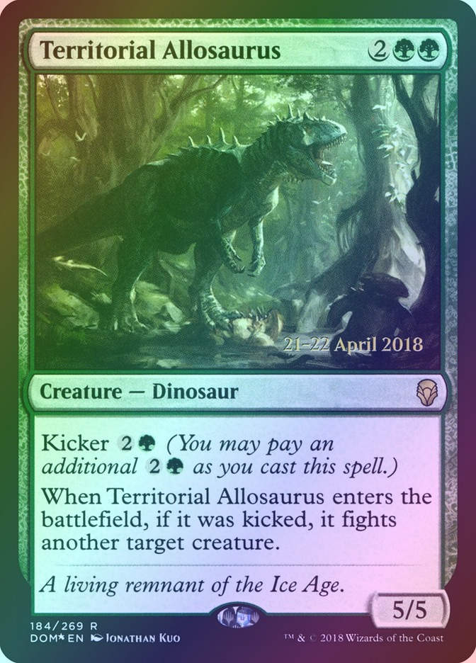 Territorial Allosaurus (PDOM) (184s) / Foil