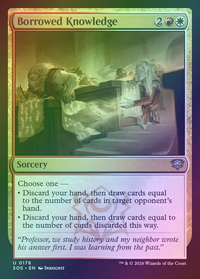 Borrowed Knowledge (SOS) (178) / Foil