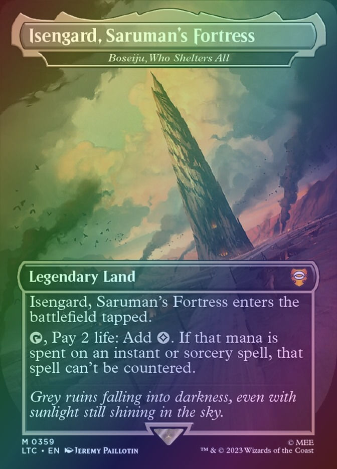 Boseiju, Who Shelters All (LTC) (359) / Borderless / Foil