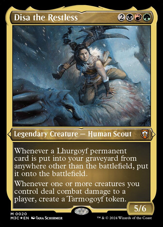 Disa the Restless (m3c) (20) / Foil Etched