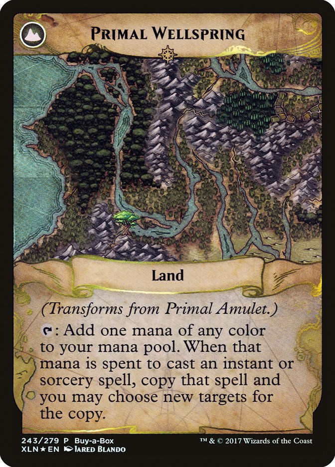 Primal Amulet // Primal Wellspring (PXTC) (243) / Foil — cara 2 de 2