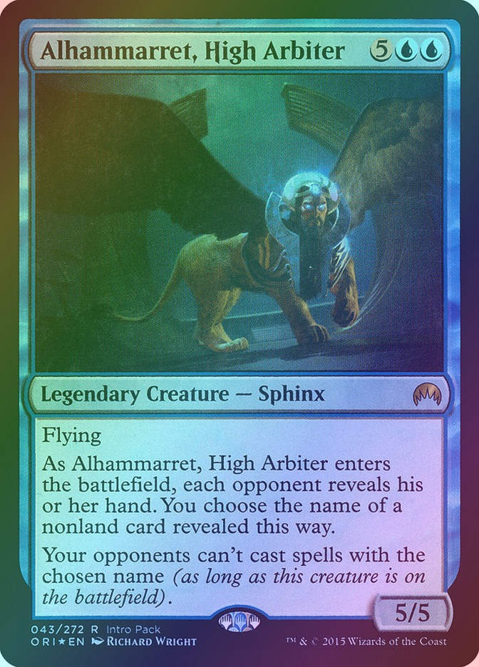 Alhammarret, High Arbiter (PORI) (43) / Foil