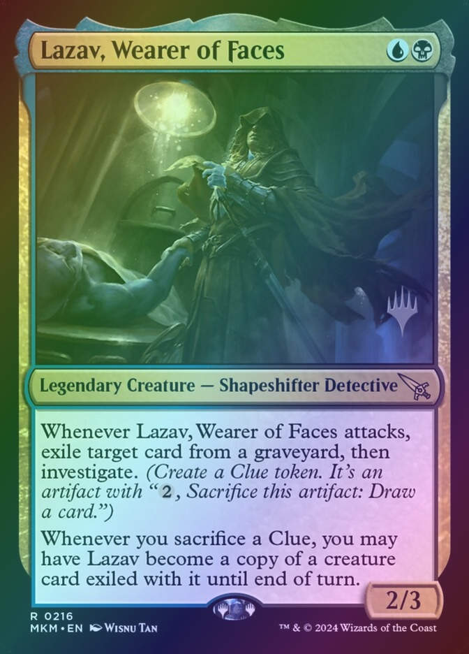 Lazav, Wearer of Faces (PMKM) (216p) / Foil
