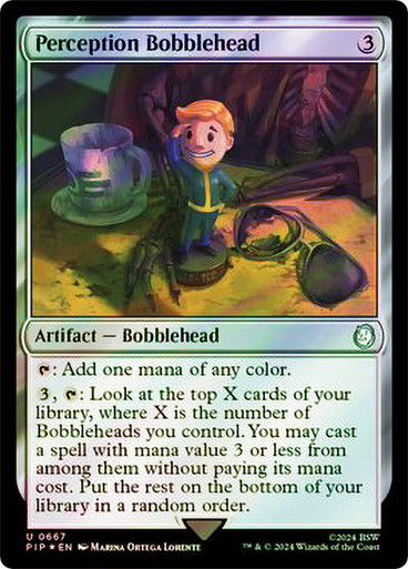Perception Bobblehead (pip) (667) / Surge Foil