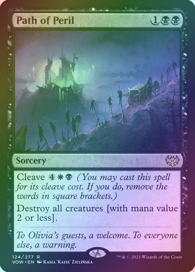 Path of Peril (VOW) (124) / Foil