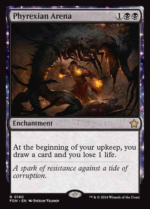 Phyrexian Arena (FDN) (180)