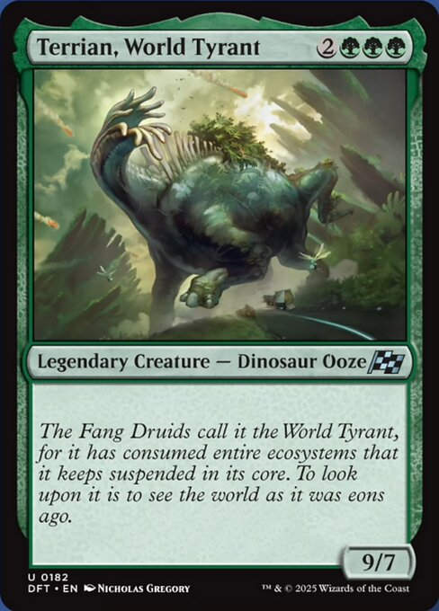 Terrian, World Tyrant (DFT) (182)