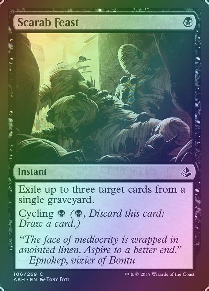 Scarab Feast (AKH) (106) / Foil