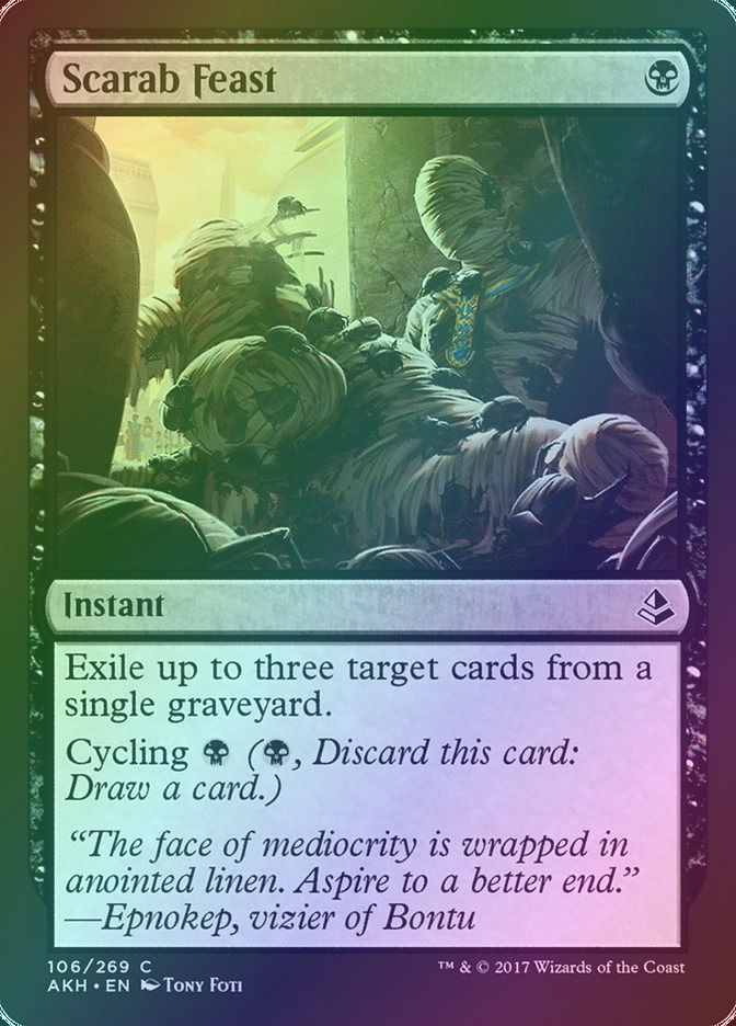 Scarab Feast (AKH) (106) / Foil