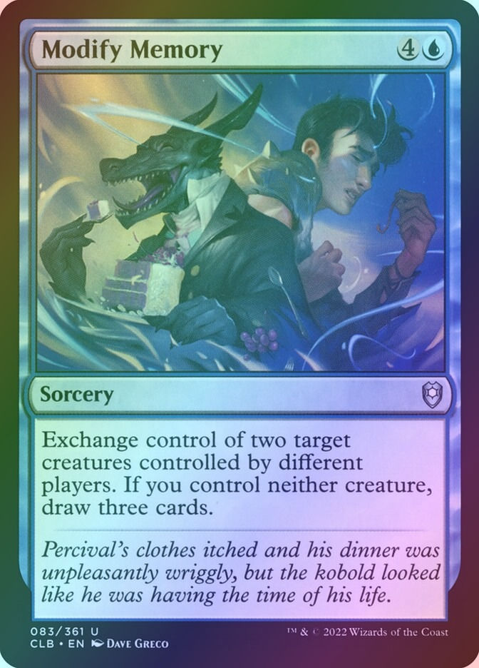 Modify Memory (CLB) (83) / Foil