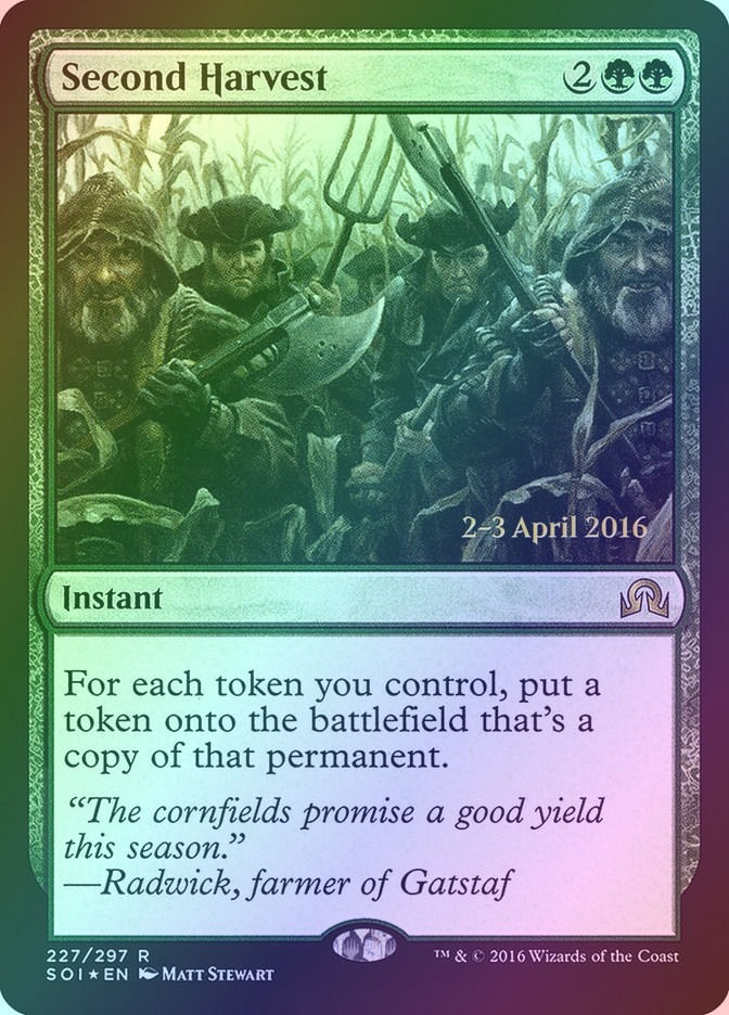 Second Harvest (PSOI) (227s) / Foil