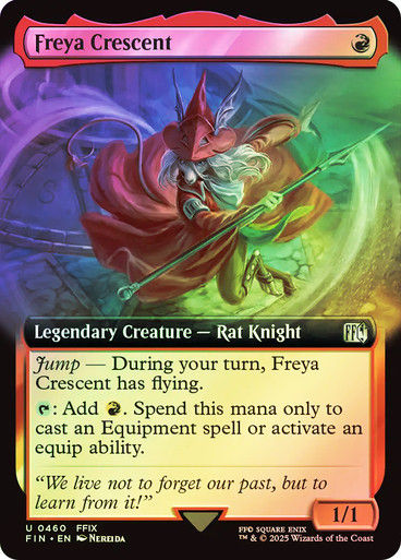 Freya Crescent (FIN) (460) / Extended Art / Foil
