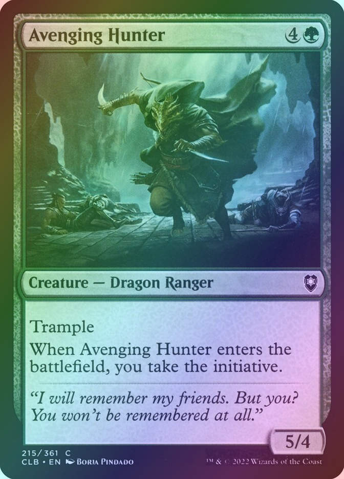 Avenging Hunter (CLB) (215) / Foil