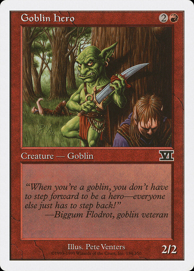 Goblin Hero (6ED) (184)